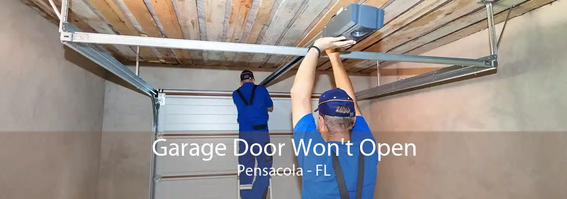 Garage Door Won't Open Pensacola - FL
